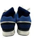 CHANEL CC Blue/Black Leather/Suede/Mesh Sneakers